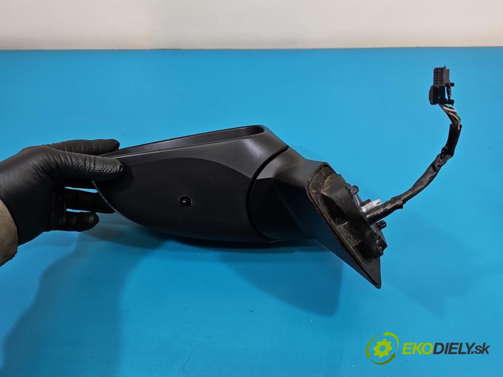 Renault Scenic III 2009-2016 1.5 dci 106 HP manual 78 kW 1461 cm3 5- zrkadlo ľavé  (Kľučka dverí ostatné)