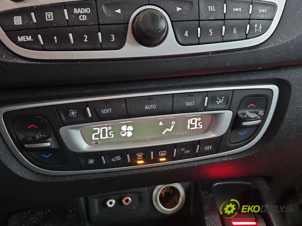 Renault Scenic III 2009-2016 1.5 dci 106 HP manual 78 kW 1461 cm3 5- panel kúrenia 275100026R