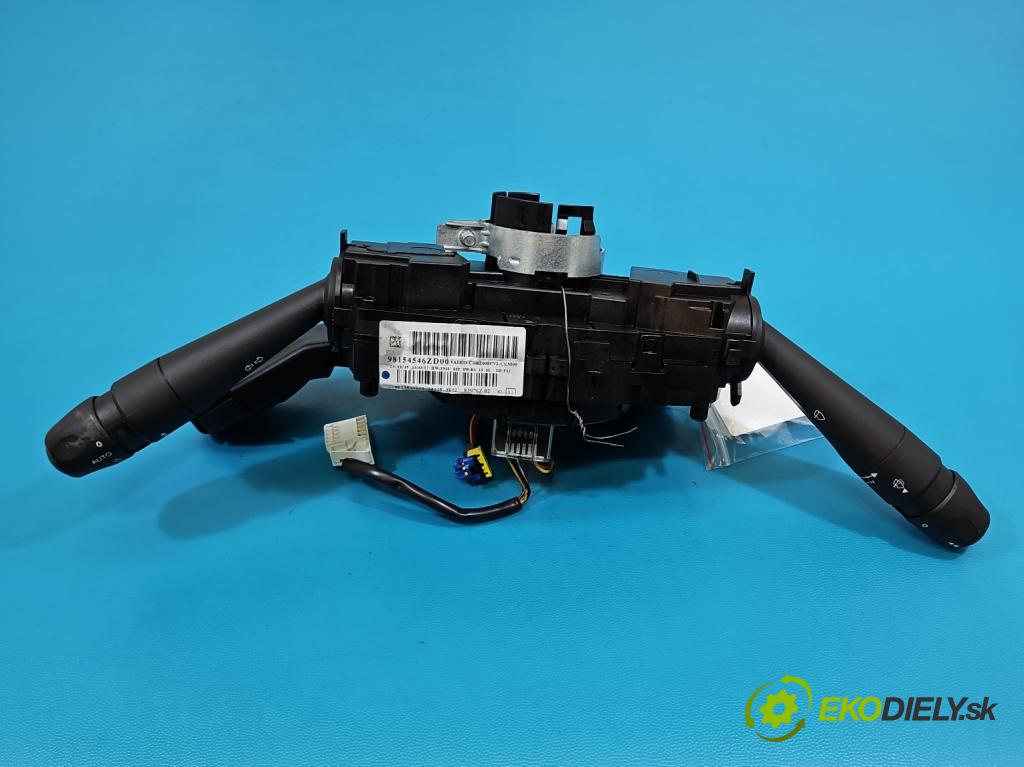 Peugeot 308 II 2013-2021 1.6 hdi 120 HP manual 88 kW 1560 cm3 5- prepínač komplex: 98154546ZD (Prepínacie páčky pod volantom)