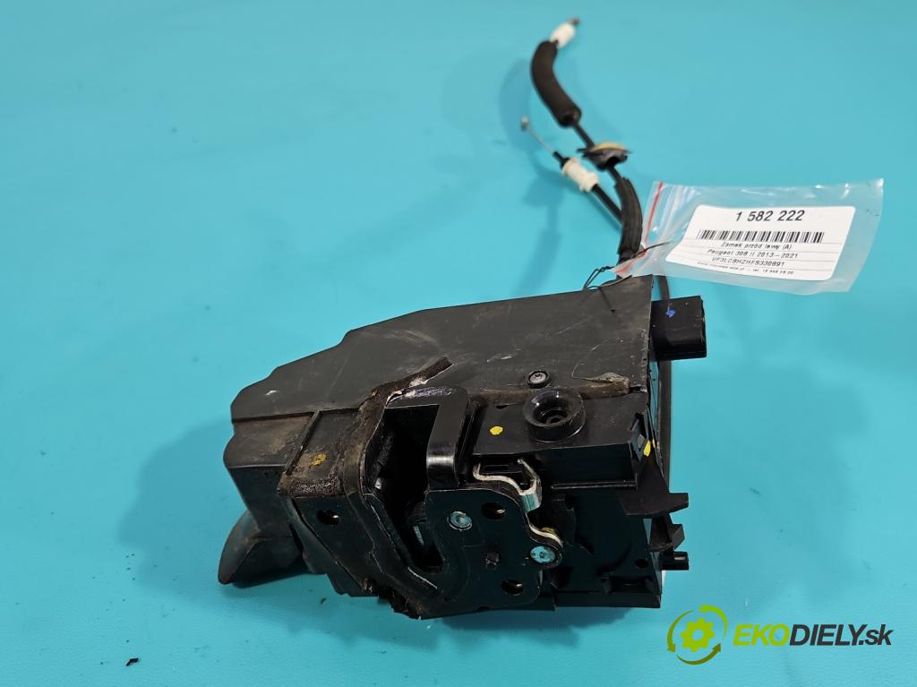 Peugeot 308 II 2013-2021 1.6 hdi 120 HP manual 88 kW 1560 cm3 5- zámok predné ľavý 9810309480