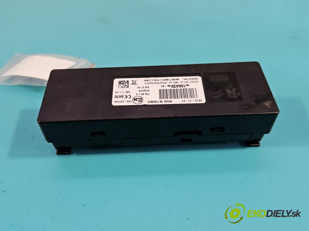 Peugeot 308 II 2013-2021 1.6 hdi 120 HP manual 88 kW 1560 cm3 5- riadiaca jednotka ostatné 9816643980-01