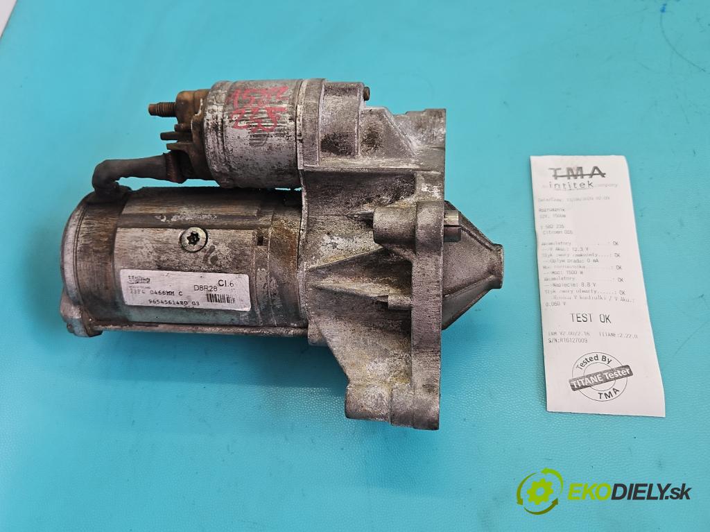 Citroen DS5 2011-2015 2.0 HDI 163 HP automatic 120 kW 1997 cm3 5- štartér 9654561480 (Štartér)