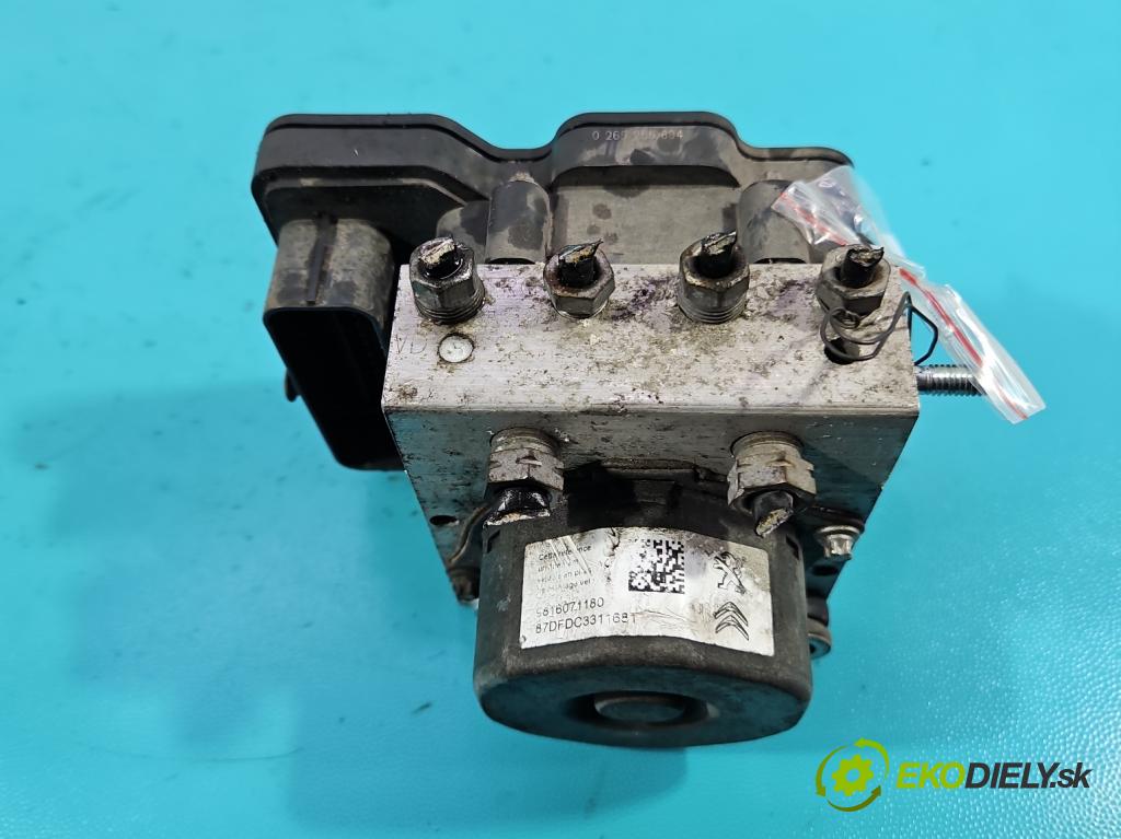 Peugeot 308 II 2013-2021 1.6 hdi 120 HP manual 88 kW 1560 cm3 5- čerpadlo abs 9816071180 (Pumpa ABS)