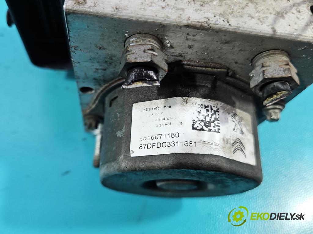 Peugeot 308 II 2013-2021 1.6 hdi 120 HP manual 88 kW 1560 cm3 5- čerpadlo abs 9816071180 (Pumpa ABS)