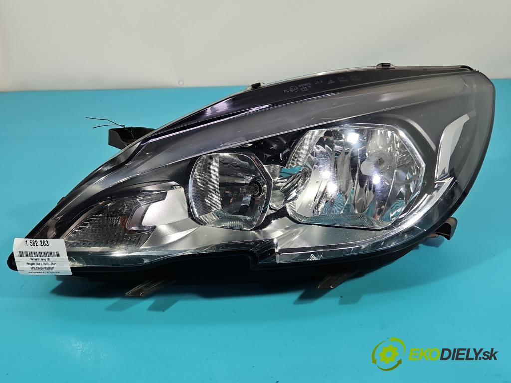Peugeot 308 II 2013-2021 1.6 hdi 120 HP manual 88 kW 1560 cm3 5- Reflektor: ľavý 9677523080 (Kľučka dverí ostatné)