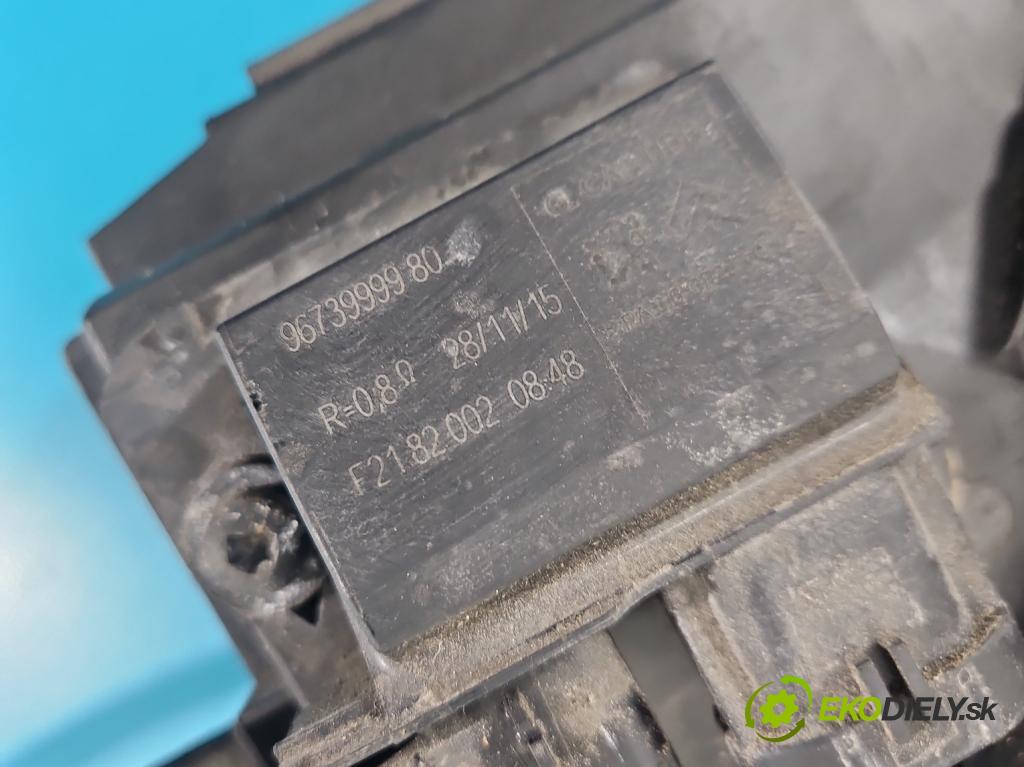 Peugeot 308 II 2013-2021 1.6 hdi 120 HP manual 88 kW 1560 cm3 5- Ventilátor chladiča 9806313580