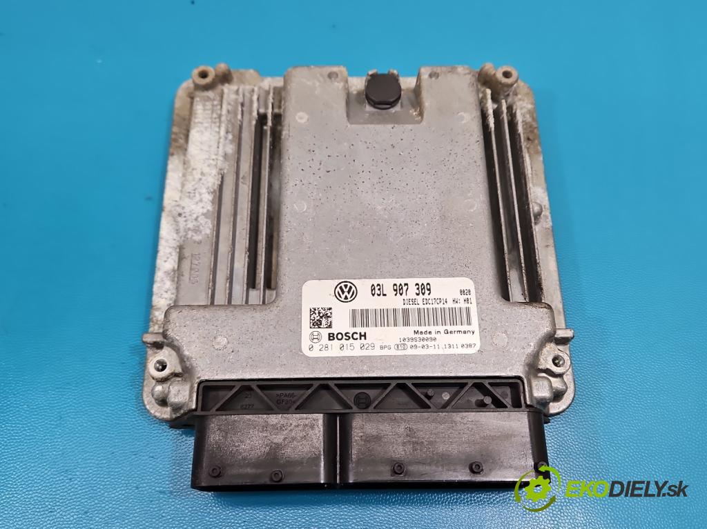 Vw Passat B6 2005-2010 2.0 tdi 136 HP manual 100 kW 1968 cm3 5- riadiaca jednotka motora 0281015029