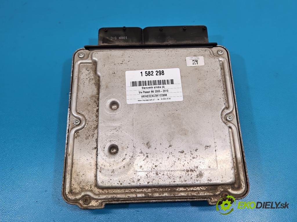 Vw Passat B6 2005-2010 2.0 tdi 136 HP manual 100 kW 1968 cm3 5- riadiaca jednotka motora 0281015029