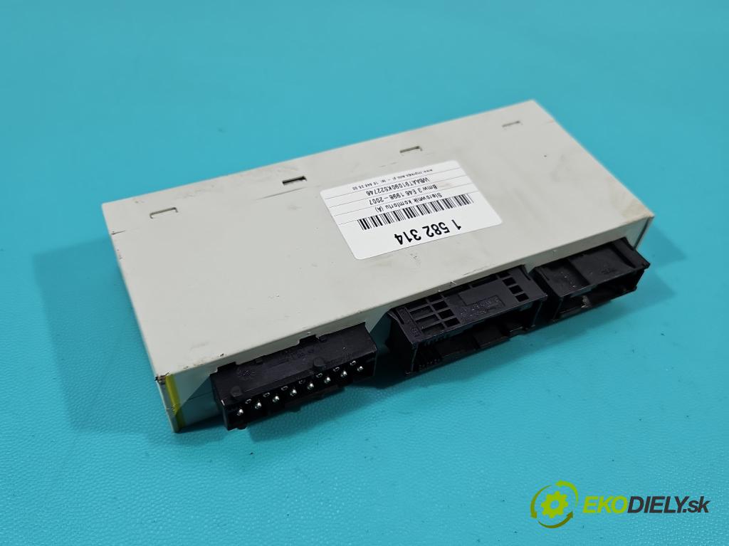Bmw 3 E46 1998-2007 2.0d 116 HP manual 85 kW 1995 cm3 3- riadiaca jednotka komfortu 6944843