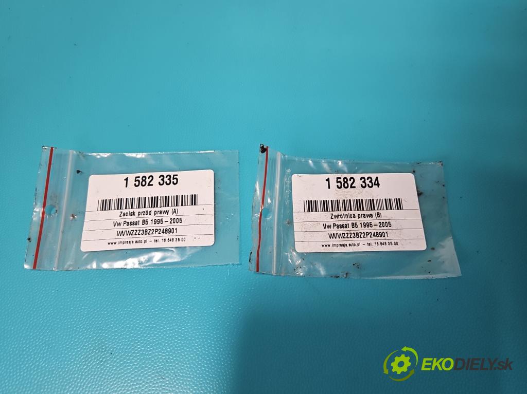 Vw Passat B5 1995-2005 1.9 TDI 131 hp manual 96 kW 1896 cm3 4- brzdič přední pravý  (Klika dveří ostatní)