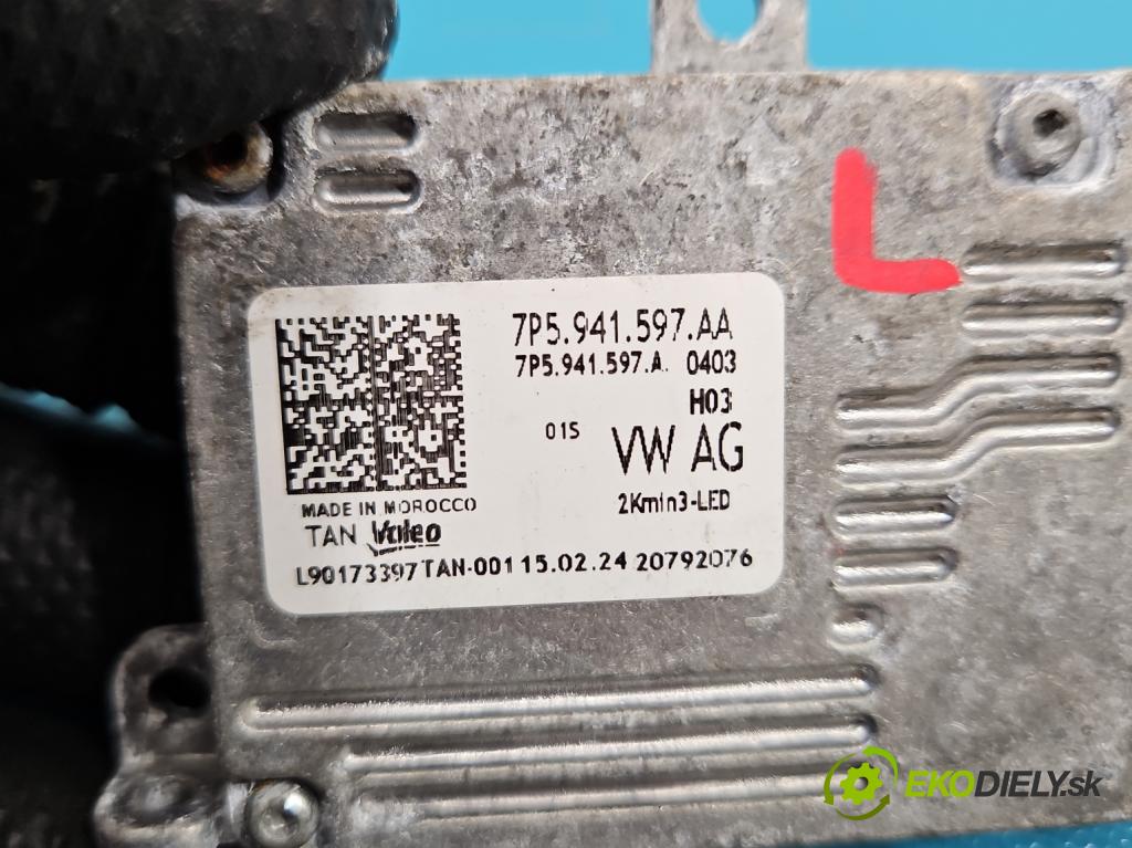 Skoda Octavia IV 2019- 2.0 tdi 116 HP manual 85 kW 1968 cm3 5- riadiaca jednotka ostatné 7P5941597A
