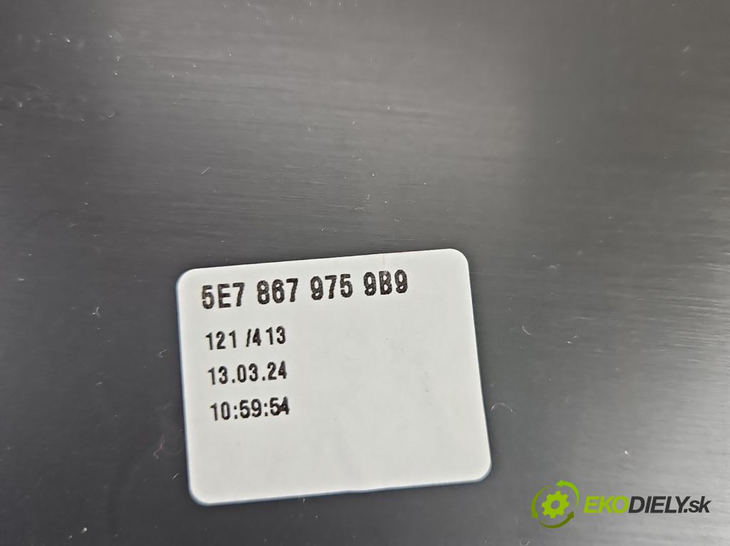 Skoda Octavia IV 2019- 2.0 tdi 116 HP manual 85 kW 1968 cm3 5- Čalounictví: kufrové dvere 5E7867975A