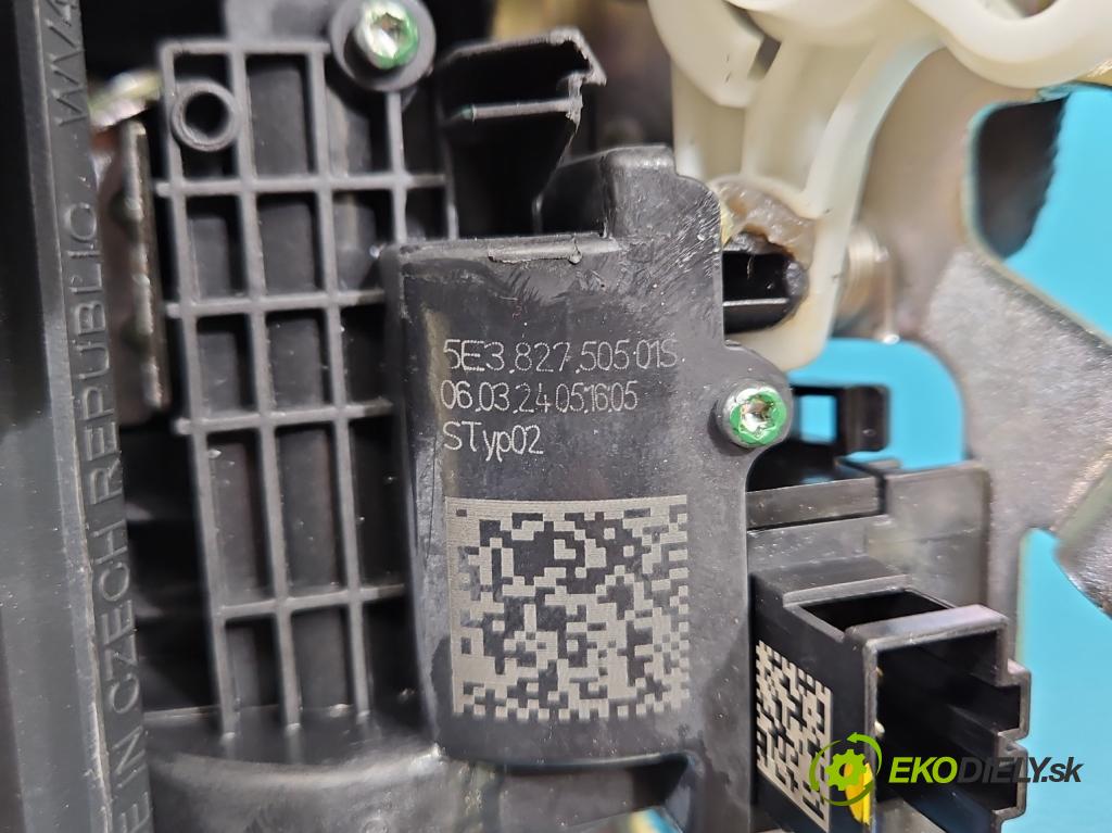 Skoda Octavia IV 2019- 2.0 tdi 116 HP manual 85 kW 1968 cm3 5- zámok kufrové dvere zadné 5E3827505