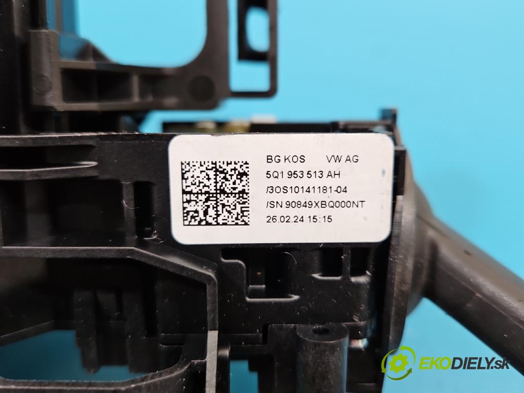 Skoda Octavia IV 2019- 2.0 tdi 116 HP manual 85 kW 1968 cm3 5- prepínač komplex: 5Q1953507FN (Prepínacie páčky pod volantom)