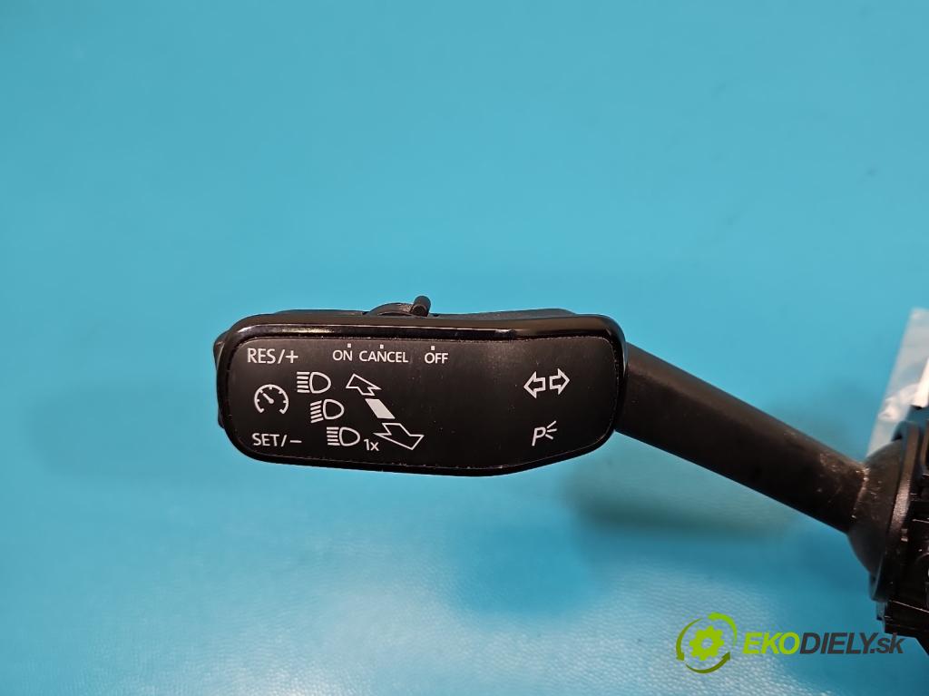 Skoda Octavia IV 2019- 2.0 tdi 116 HP manual 85 kW 1968 cm3 5- prepínač komplex: 5Q1953507FN (Prepínacie páčky pod volantom)