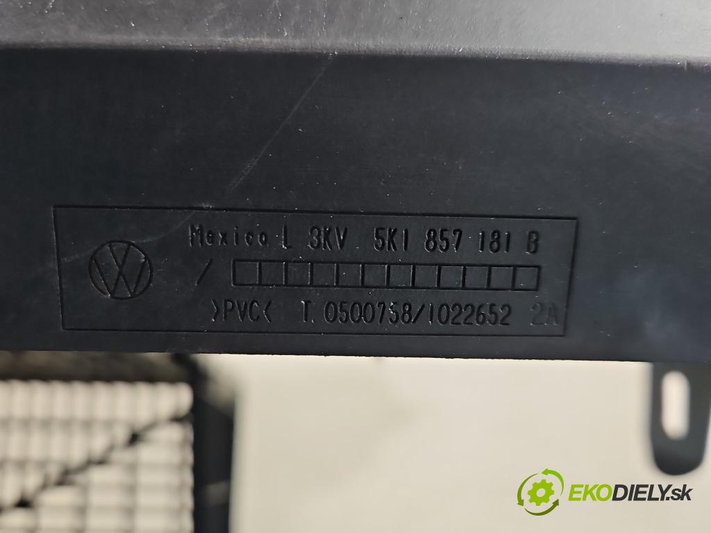Vw Golf VI 2008-2013 1.6 tdi CAY 105 HP manual 77 kW 1598 cm3 5- kokpit,pristrojová doska rozdeľovacia