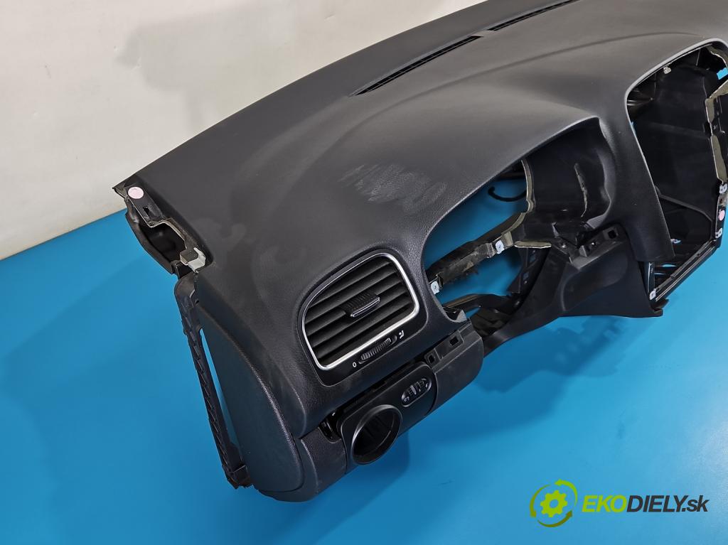 Vw Golf VI 2008-2013 1.6 tdi CAY 105 HP manual 77 kW 1598 cm3 5- kokpit,pristrojová doska rozdeľovacia