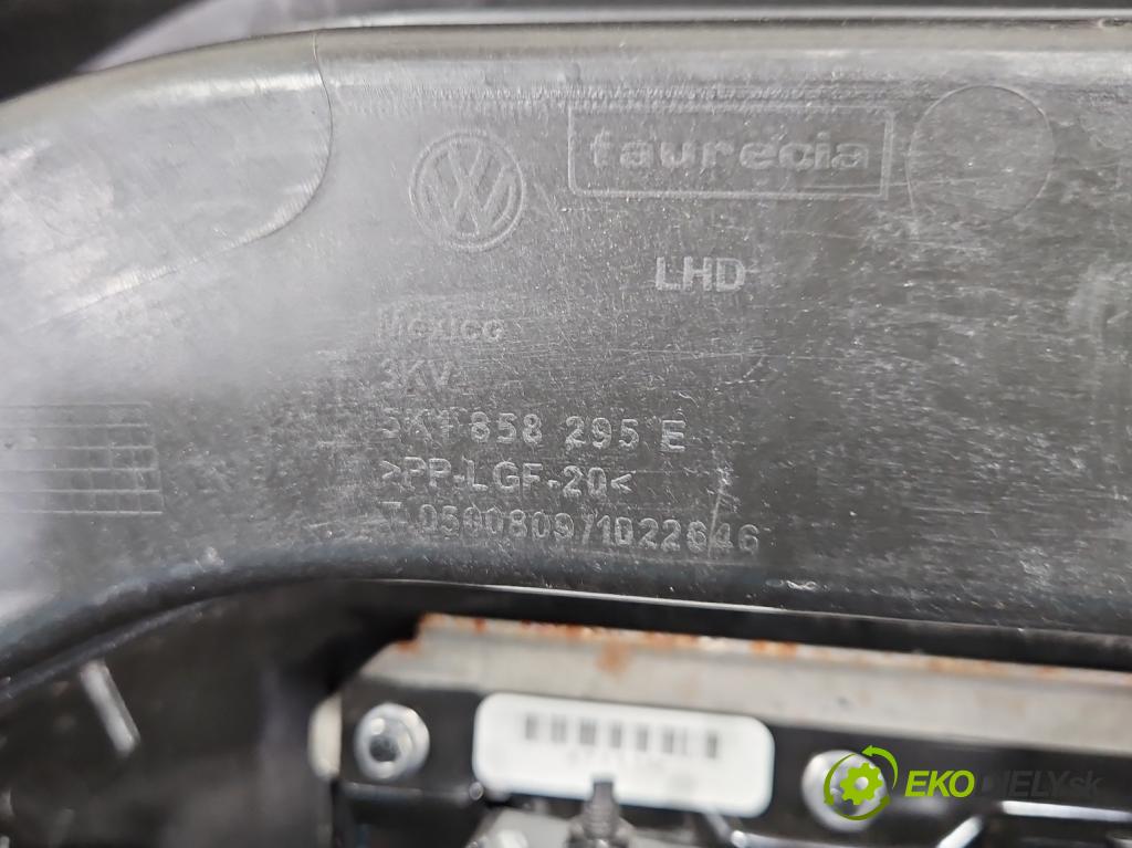 Vw Golf VI 2008-2013 1.6 tdi CAY 105 HP manual 77 kW 1598 cm3 5- kokpit,pristrojová doska rozdeľovacia