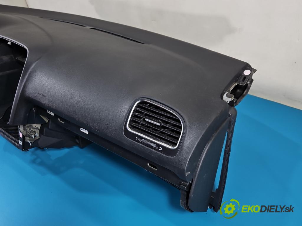 Vw Golf VI 2008-2013 1.6 tdi CAY 105 HP manual 77 kW 1598 cm3 5- kokpit,pristrojová doska rozdeľovacia