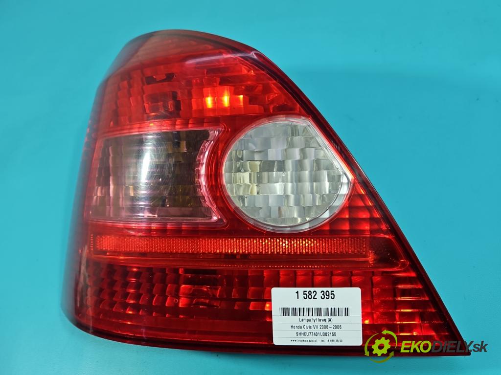 Honda Civic VII 2000-2006 1.4 16V 90 HP manual 66 kW 1396 cm3 5- svetlo / reflektor zadné ľavé  (Kľučka dverí ostatné)