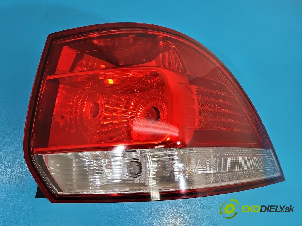 Vw Golf VI 2008-2013 1.6 tdi CAY 105 HP manual 77 kW 1598 cm3 5- svetlo / reflektor zadné pravé 1K9945096G (Kľučka dverí ostatné)