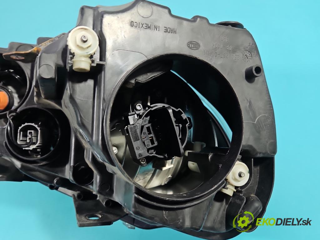 Vw Golf VI 2008-2013 1.6 tdi CAY 105 HP manual 77 kW 1598 cm3 5- Reflektor: ľavý 25425701 (Kľučka dverí ostatné)
