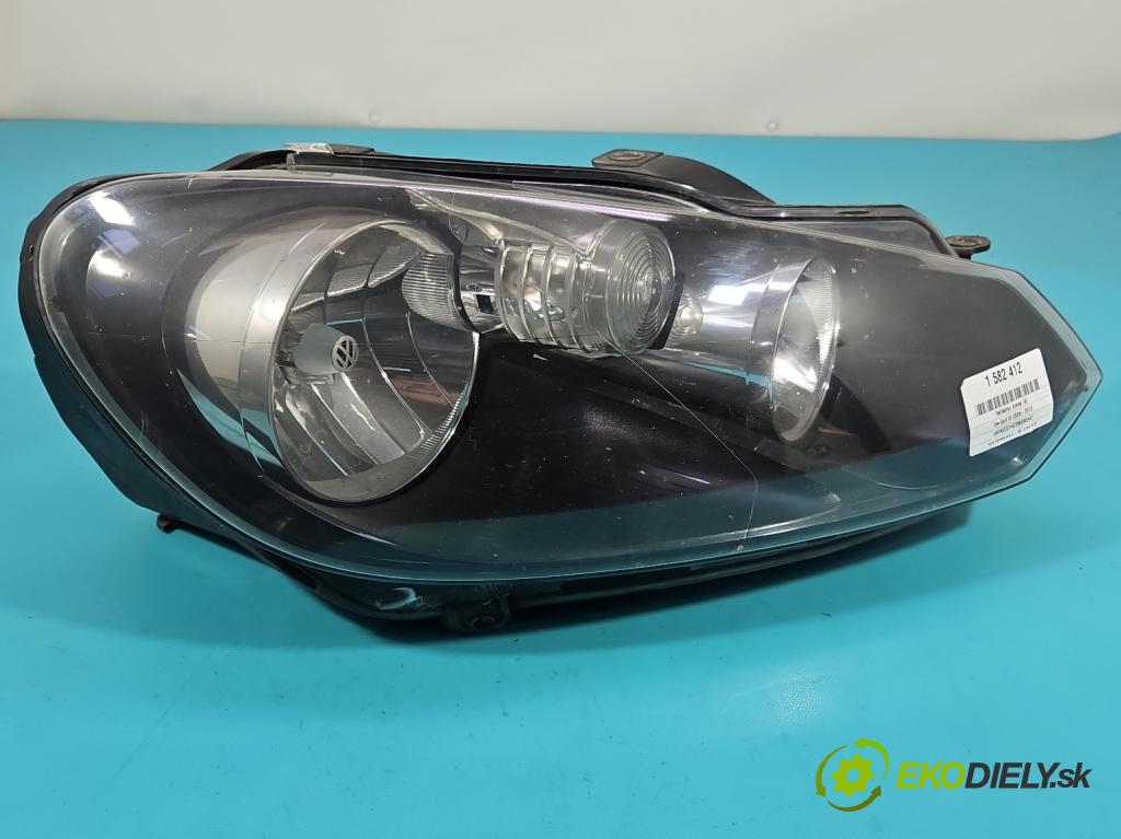 Vw Golf VI 2008-2013 1.6 tdi CAY 105 HP manual 77 kW 1598 cm3 5- Reflektor: pravý  (Svetlo predné pravé)