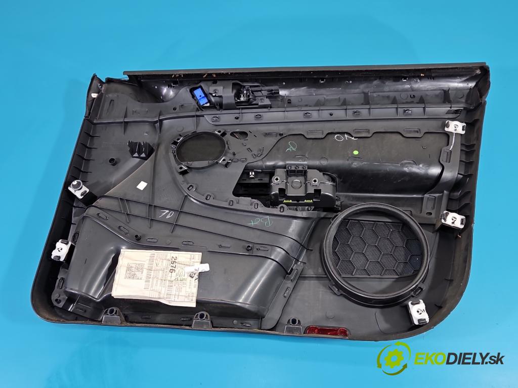 Vw Golf VI 2008-2013 1.6 tdi CAY 105 HP manual 77 kW 1598 cm3 5- Čalounictví: dvere predné ľavé