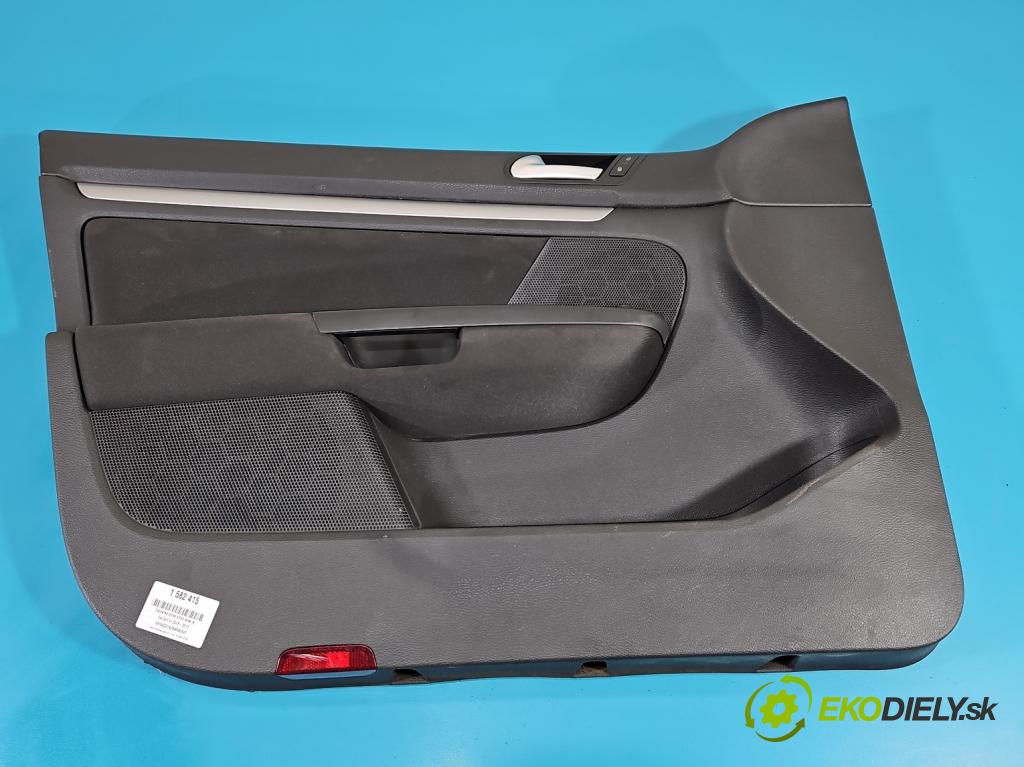 Vw Golf VI 2008-2013 1.6 tdi CAY 105 HP manual 77 kW 1598 cm3 5- Čalounictví: dvere predné ľavé 