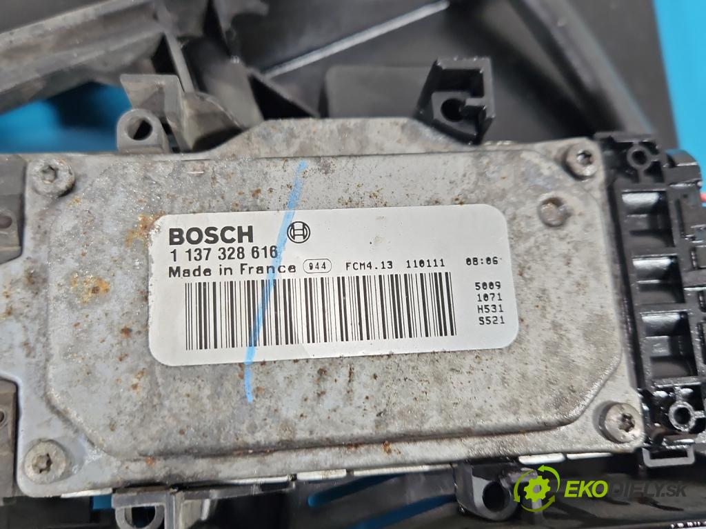 Vw Golf VI 2008-2013 1.6 tdi CAY 105 hp manual 77 kW 1598 cm3 5- ventilátor chladič 1K0121205AF