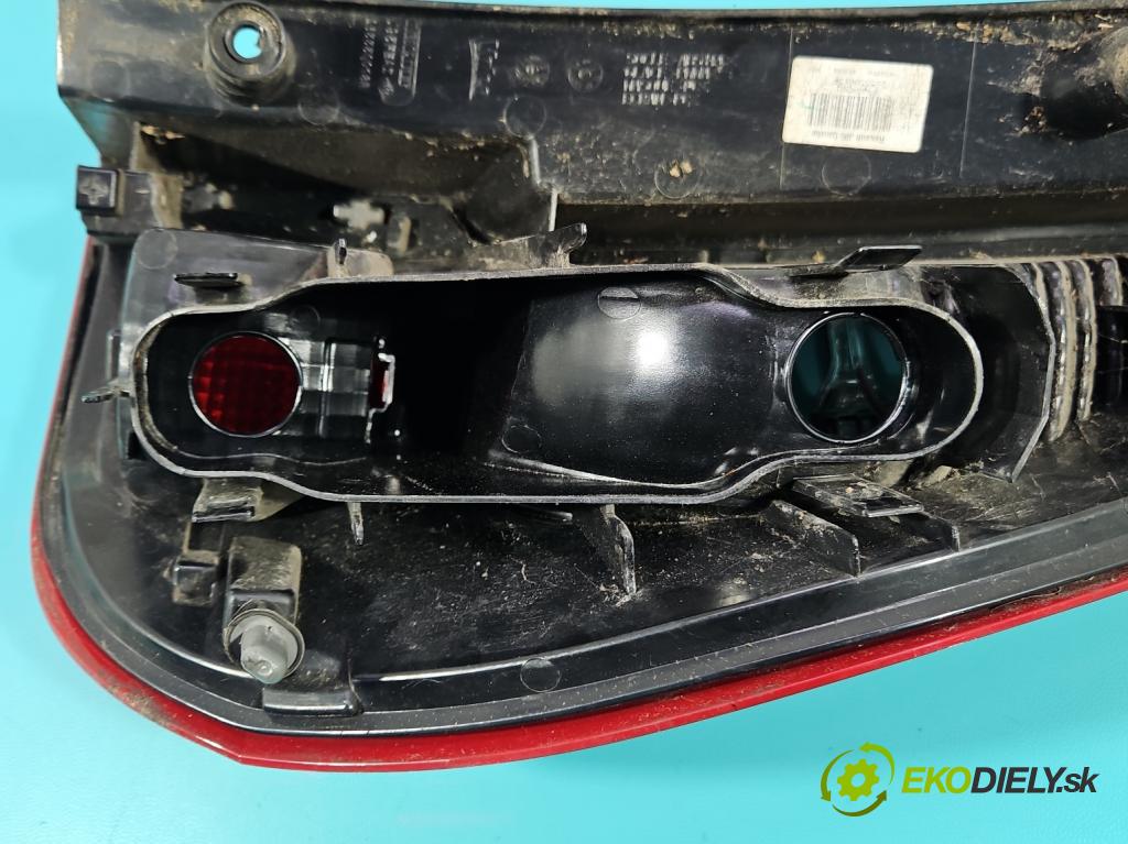 Renault Scenic III 2009-2016 1.5 dci 106 HP manual 78 kW 1461 cm3 5- svetlo / reflektor zadné ľavé blatník 265550013R