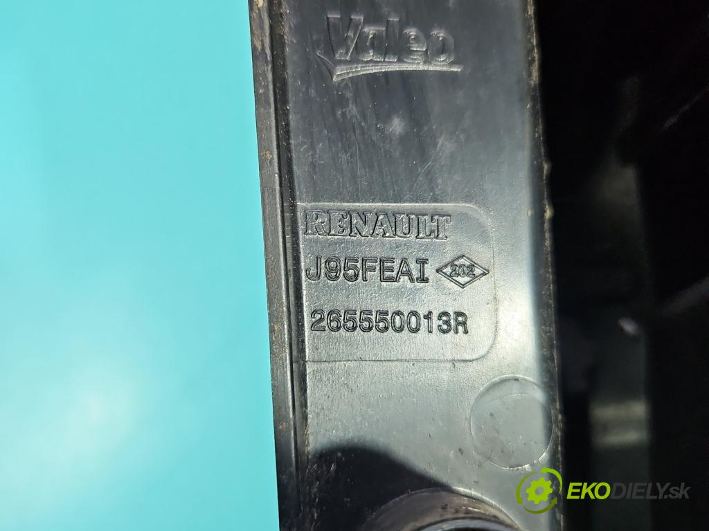 Renault Scenic III 2009-2016 1.5 dci 106 HP manual 78 kW 1461 cm3 5- svetlo / reflektor zadné ľavé blatník 265550013R