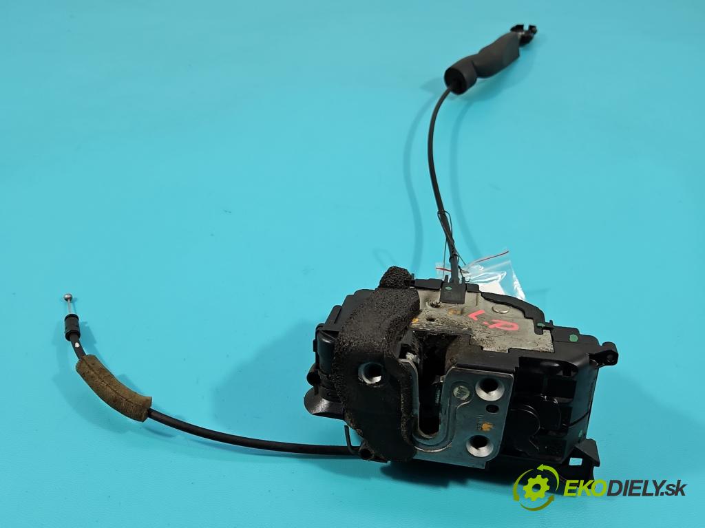 Renault Scenic III 2009-2016 1.5 dci 106 HP manual 78 kW 1461 cm3 5- zámok predné ľavý 