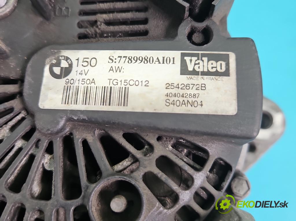 Bmw 3 E46 1998-2007 2.0d 116 HP manual 85 kW 1995 cm3 3- Alternator 7789980 (Alternátor)