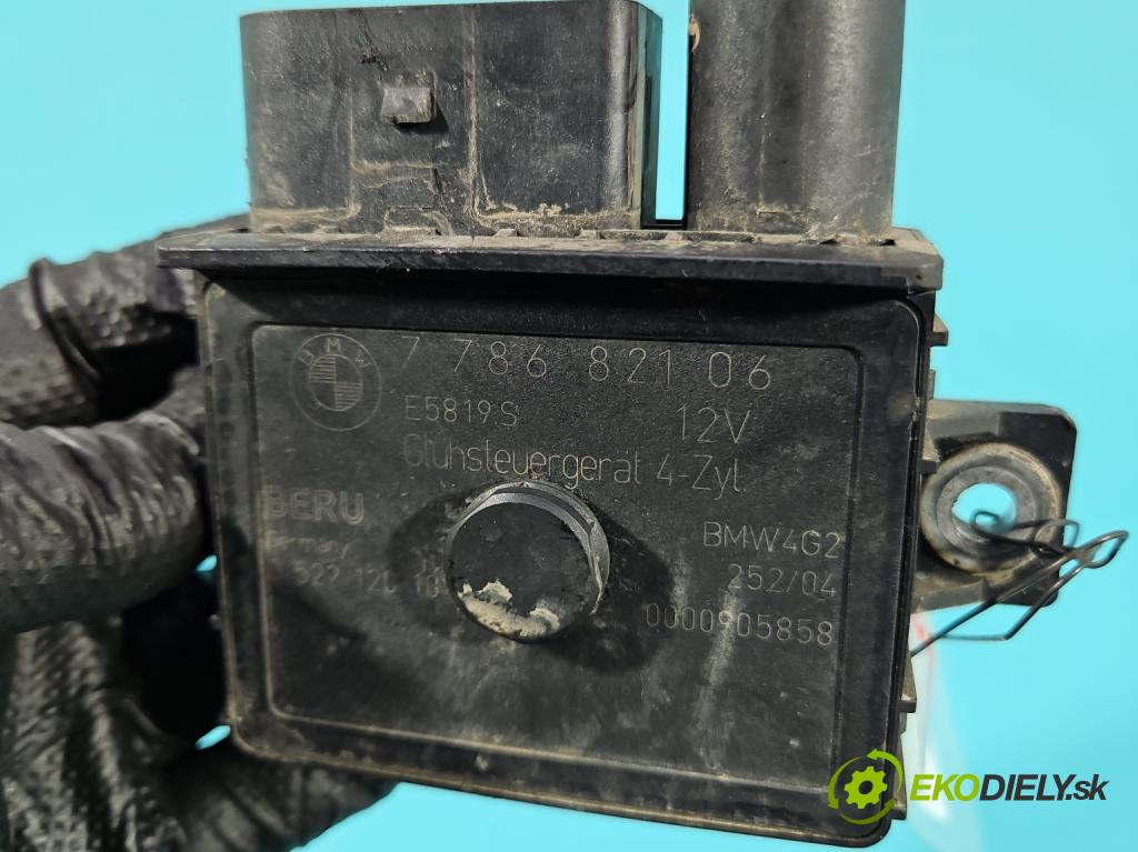 Bmw 3 E46 1998-2007 2.0d 116 HP manual 85 kW 1995 cm3 3- Relé: svíčky: zařicích: 7786821 (Relé)