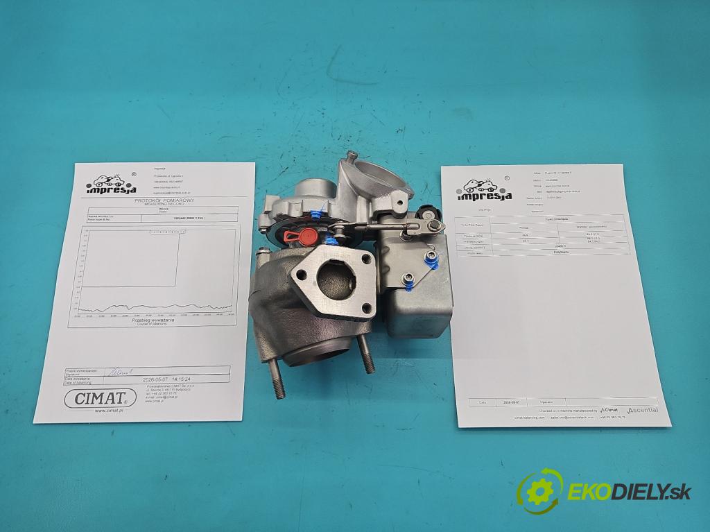 Bmw 3 E46 1998-2007 2.0d 116 hp manual 85 kW 1995 cm3 3- Turbodmychadlo repasováno 733701-1