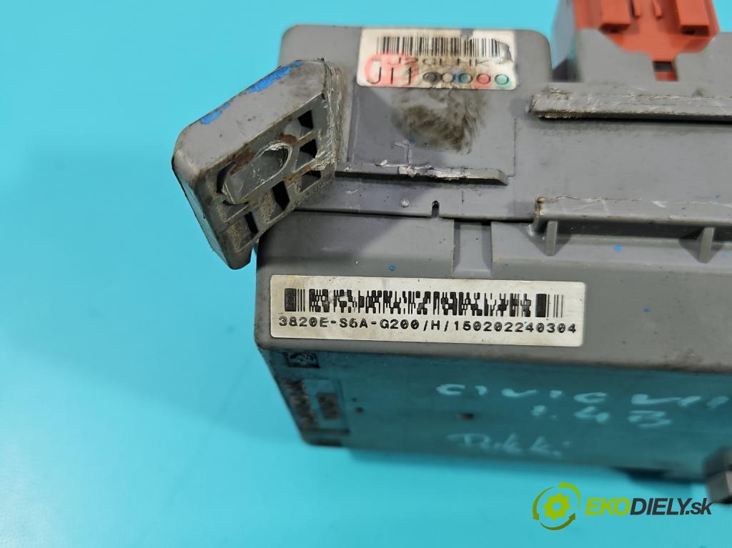 Honda Civic VII 2000-2006 1.4 16V 90 HP manual 66 kW 1396 cm3 5- riadiaca jednotka motora 37820-PMA-G22