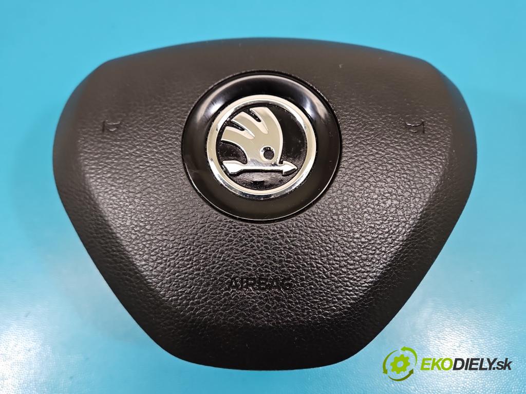 Skoda Octavia III 2013- 1.4 tsi 140 HP manual 103 kW 1395 cm3 5- airbag vzduch: Řidiči: 5E0880201B (Airbag)