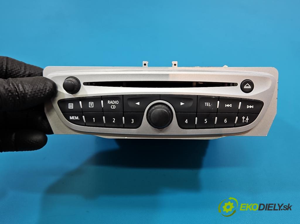 Renault Scenic III 2009-2016 1.5 dci 106 hp manual 78 kW 1461 cm3 5- Radio továrna: 7649167391