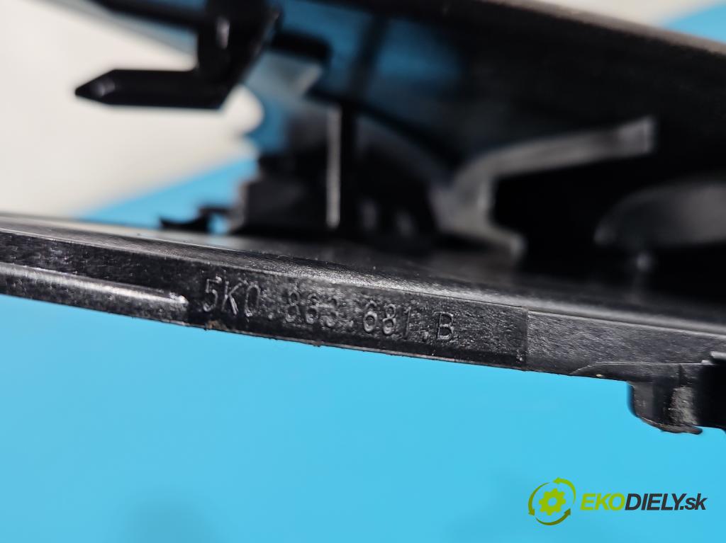 Vw Golf VI 2008-2013 1.6 tdi CAY 105 HP manual 77 kW 1598 cm3 5- kryt plast 5K0863681B