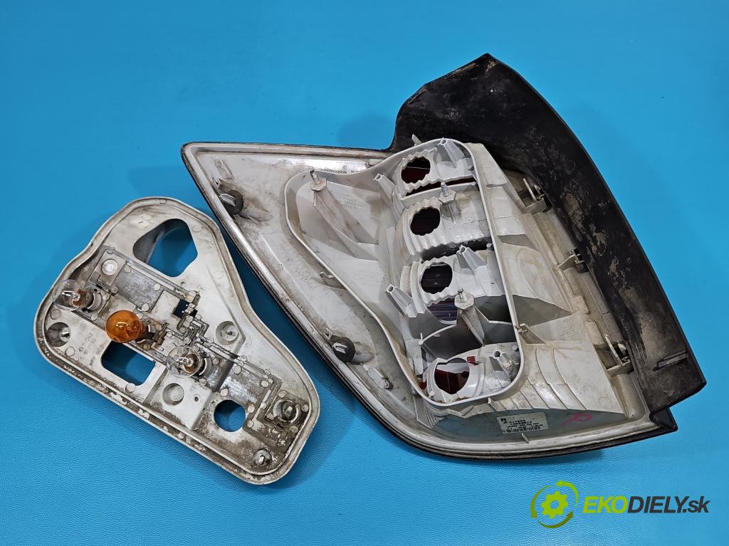 Opel Astra III 2004-2014 1.3 cdti 90 HP manual 66 kW 1248 cm3 5- svetlo / reflektor zadné pravé 13223674 (Kľučka dverí ostatné)