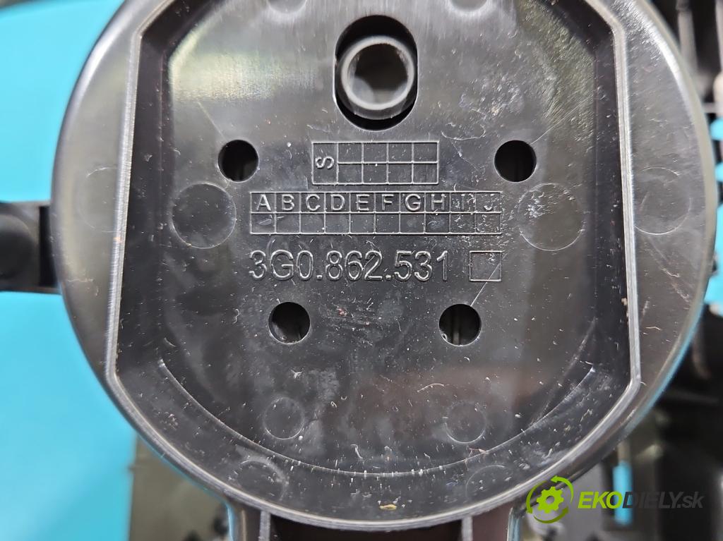 Vw Passat B8 2014- 2.0 TDI 150 HP automatic 110 kW 1968 cm3 5- Rukojeť: na nápoje: 3G0862531B (Držiak (úchyt) na nápoje)