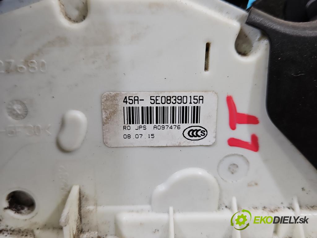 Vw Passat B8 2014 - 2.0 TDI 150 HP automatic 110 kW 1968 cm3 5- zámok zadné ľavý 5E0839015A