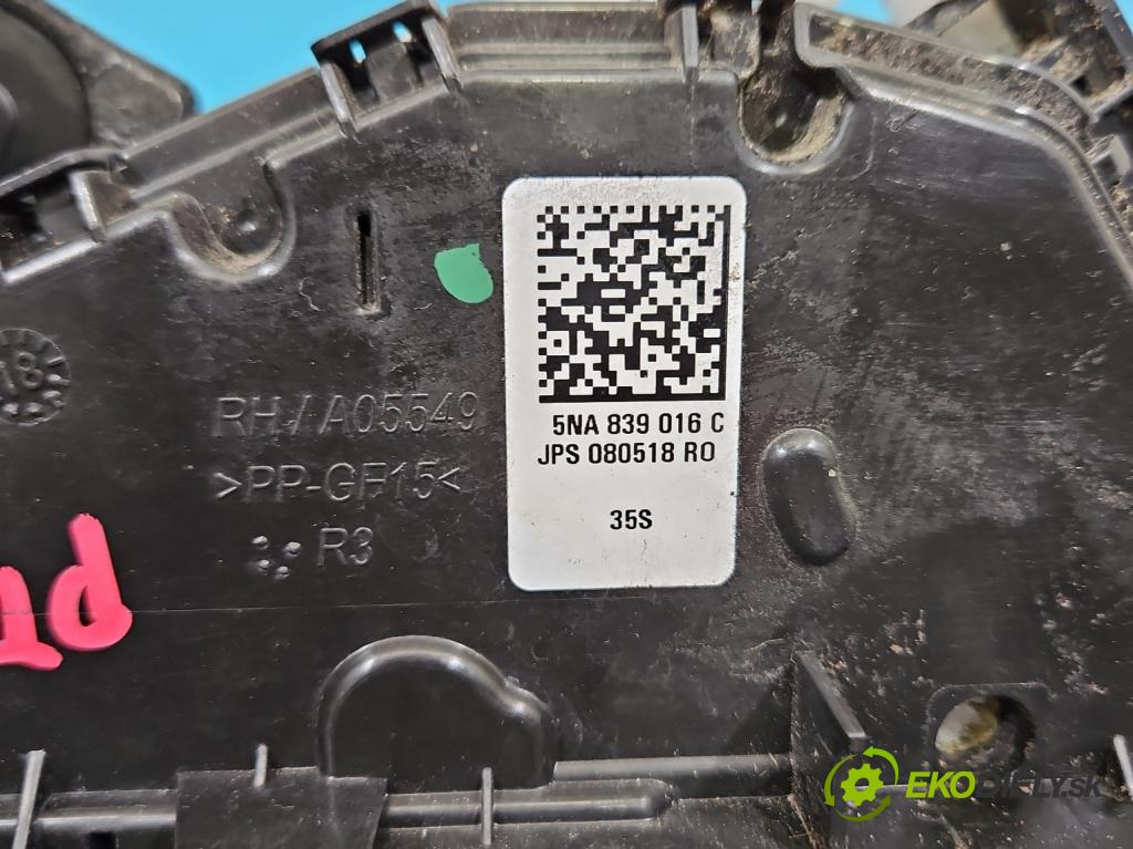 Vw Passat B8 2014 - 2.0 TDI 150 HP automatic 110 kW 1968 cm3 5- zámok zadné pravý 5NA839016C