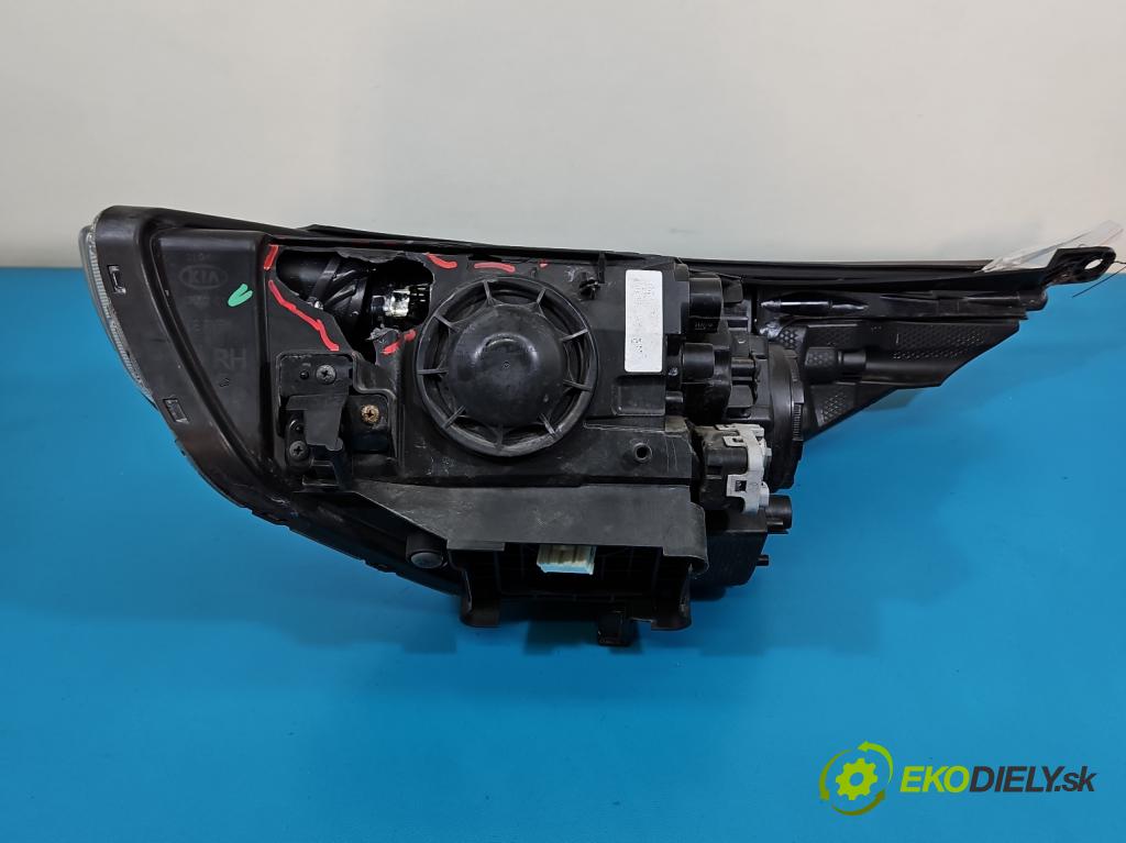Kia Niro I 2016-2022 1.6 GDI 105 HP automatic 77 kW 1580 cm3 5- Reflektor: pravý 92102-G5 (Svetlo predné pravé)