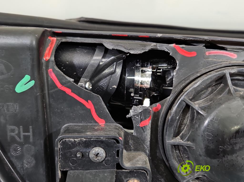 Kia Niro I 2016-2022 1.6 GDI 105 HP automatic 77 kW 1580 cm3 5- Reflektor: pravý 92102-G5 (Svetlo predné pravé)