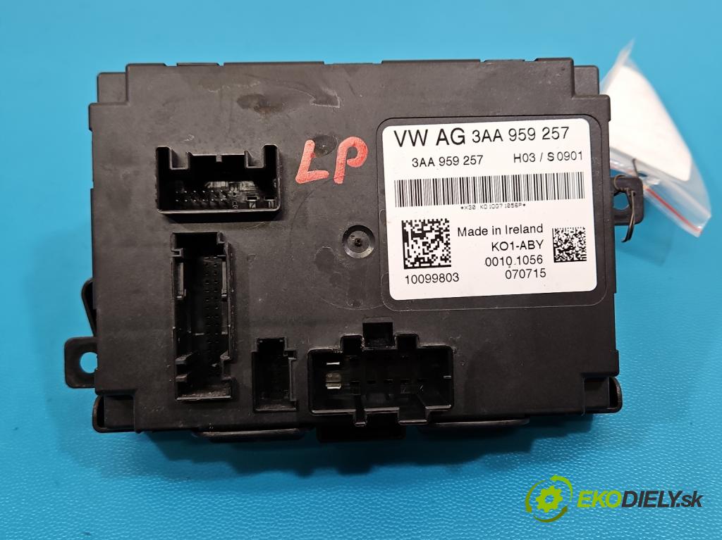 Vw Passat B8 2014 - 2.0 TDI 150 HP automatic 110 kW 1968 cm3 5- riadiaca jednotka ostatné 3AA959257