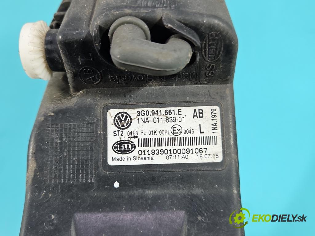 Vw Passat B8 2014 - 2.0 TDI 150 HP automatic 110 kW 1968 cm3 5- Halogen ľavý 3G0941661E (Kľučka dverí ostatné)