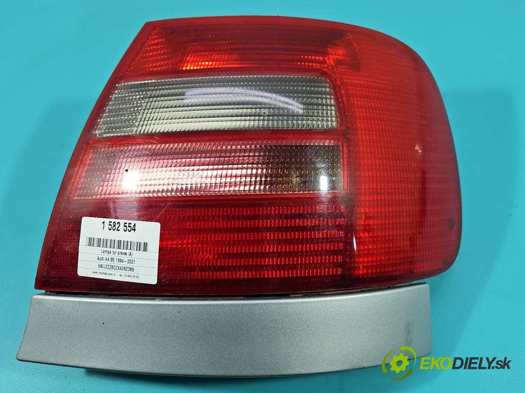 Audi A4 B5 1994-2001 1.6 SR 101 HP manual 74 kW 1595 cm3 4- svetlo / reflektor zadné pravé 8D0945096C (Kľučka dverí ostatné)