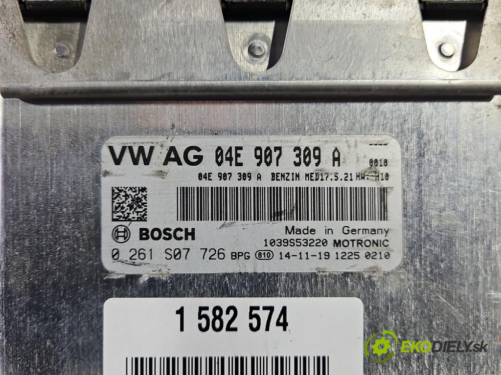 Skoda Octavia III 2013- 1.4 tsi 140 HP manual 103 kW 1395 cm3 5- riadiaca jednotka motora 0261S07726